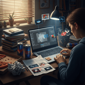 اشتباهات رایج هنگام یادگیری فتوشاپ در منزل و راه‌حل آن‌ها